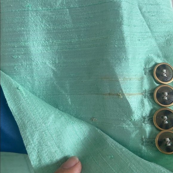 Emma &. Gaia Light Green Women's Blazer - Picture 5 of 9